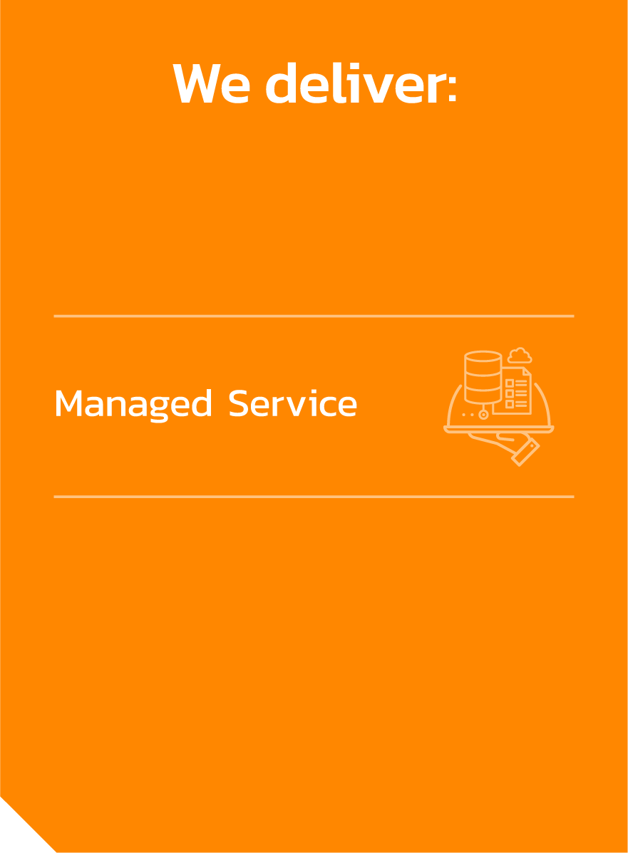 We deliver: Managed Service